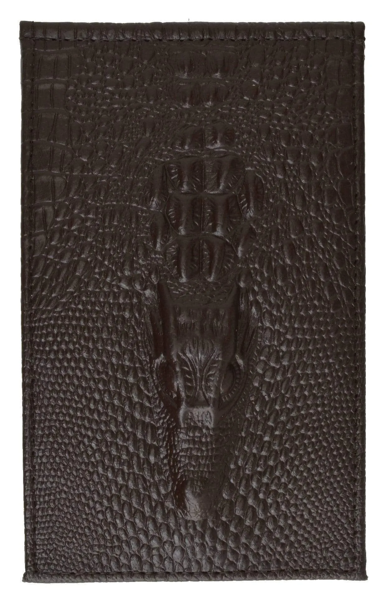 Croco Embossed Credit Card Holder 118-1268