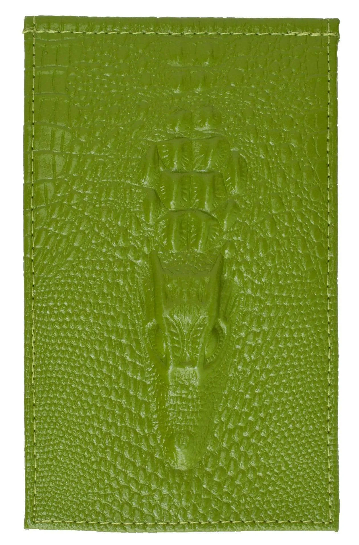 Croco Embossed Credit Card Holder 118-1268