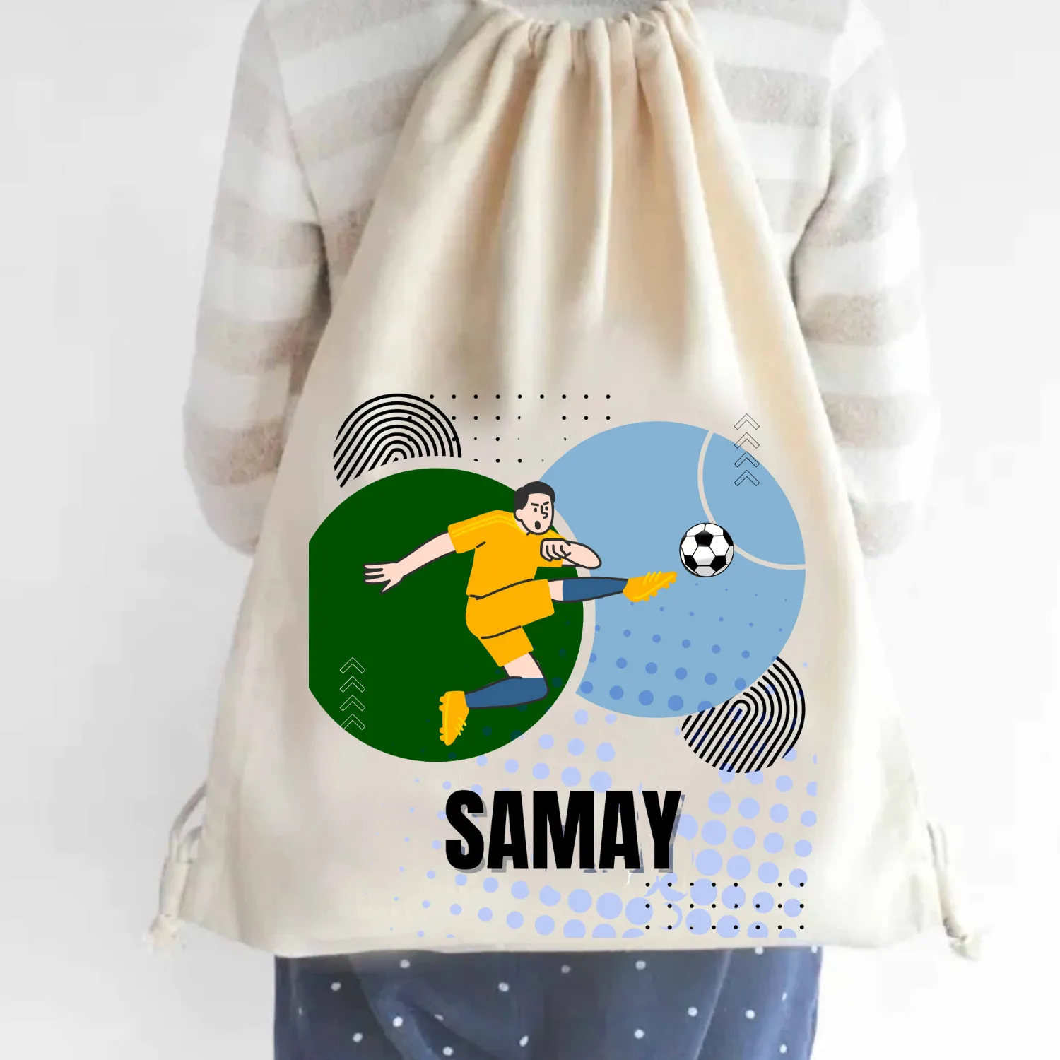 Custom Drawstring Bag - Goal Squad