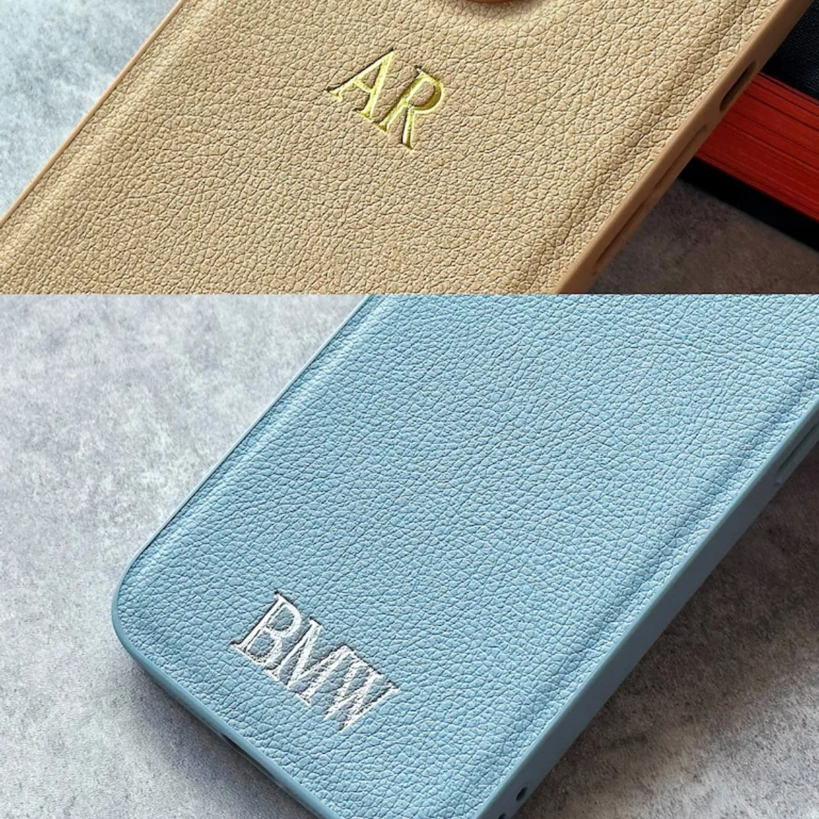 Custom Embossed iPhone Case