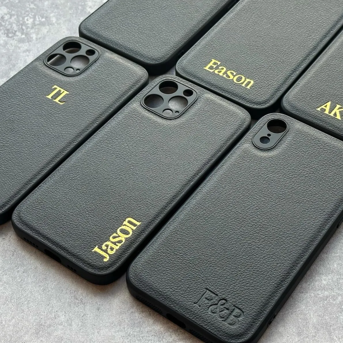 Custom Embossed iPhone Case