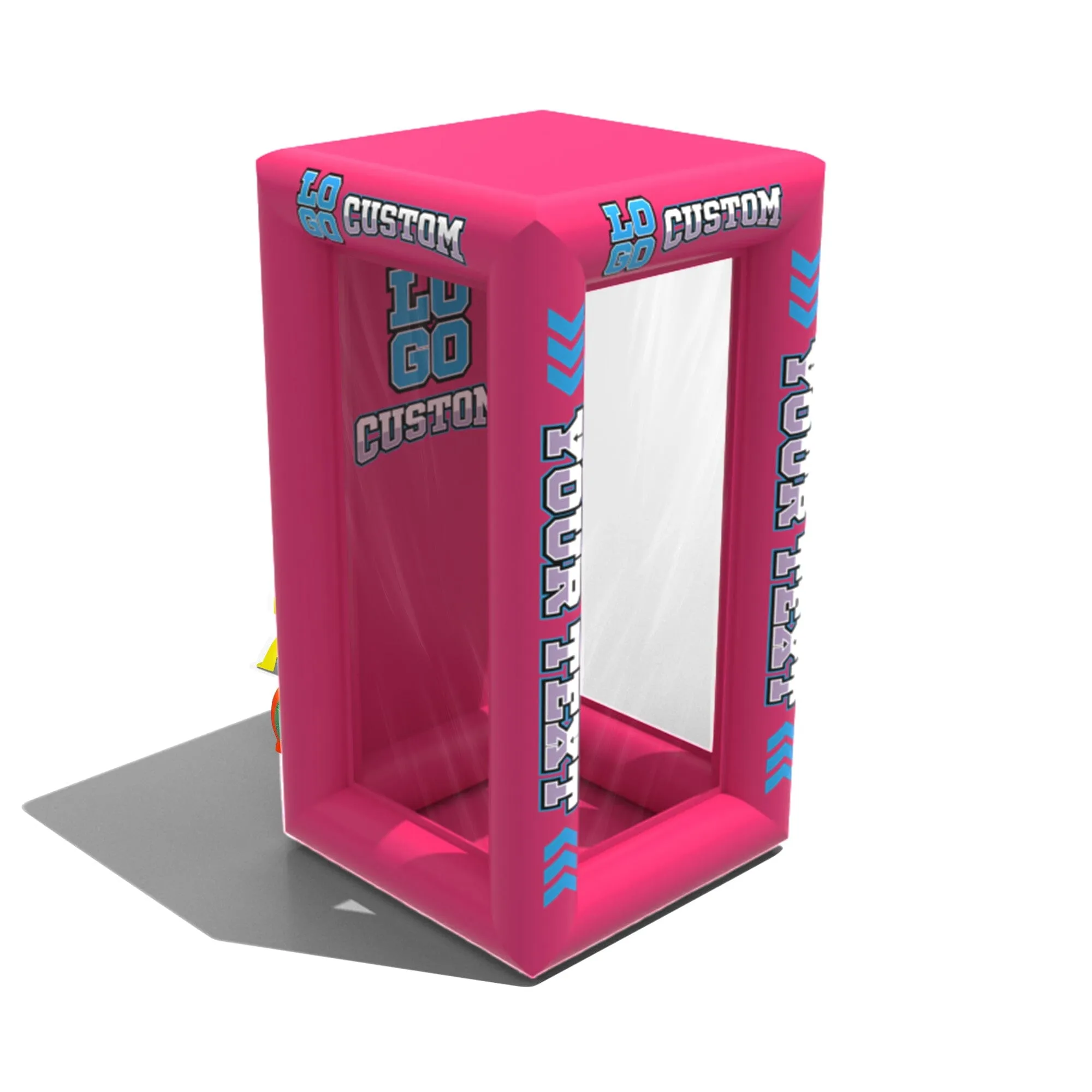 Custom Inflatable Cash Grab Machine