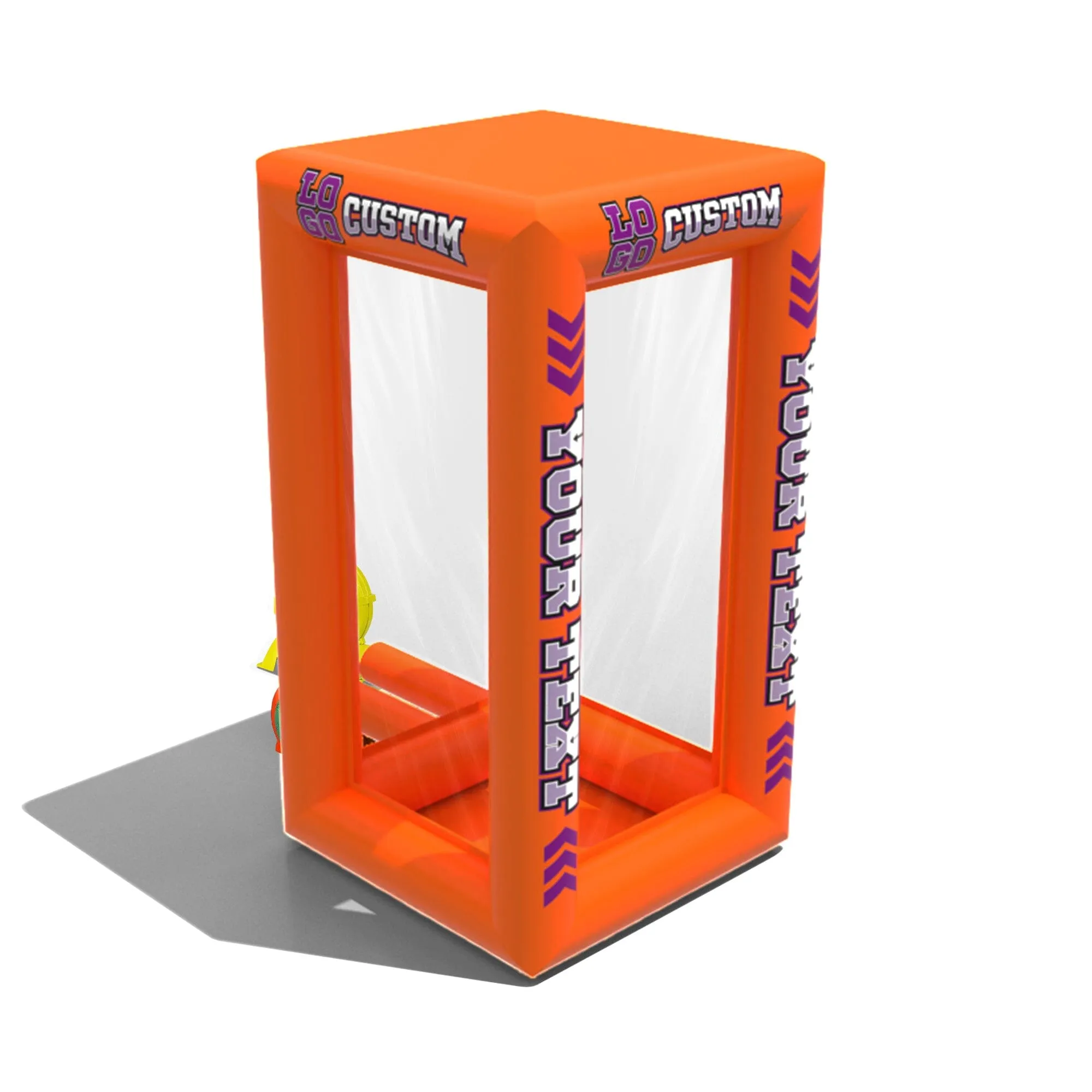 Custom Inflatable Cash Grab Machine