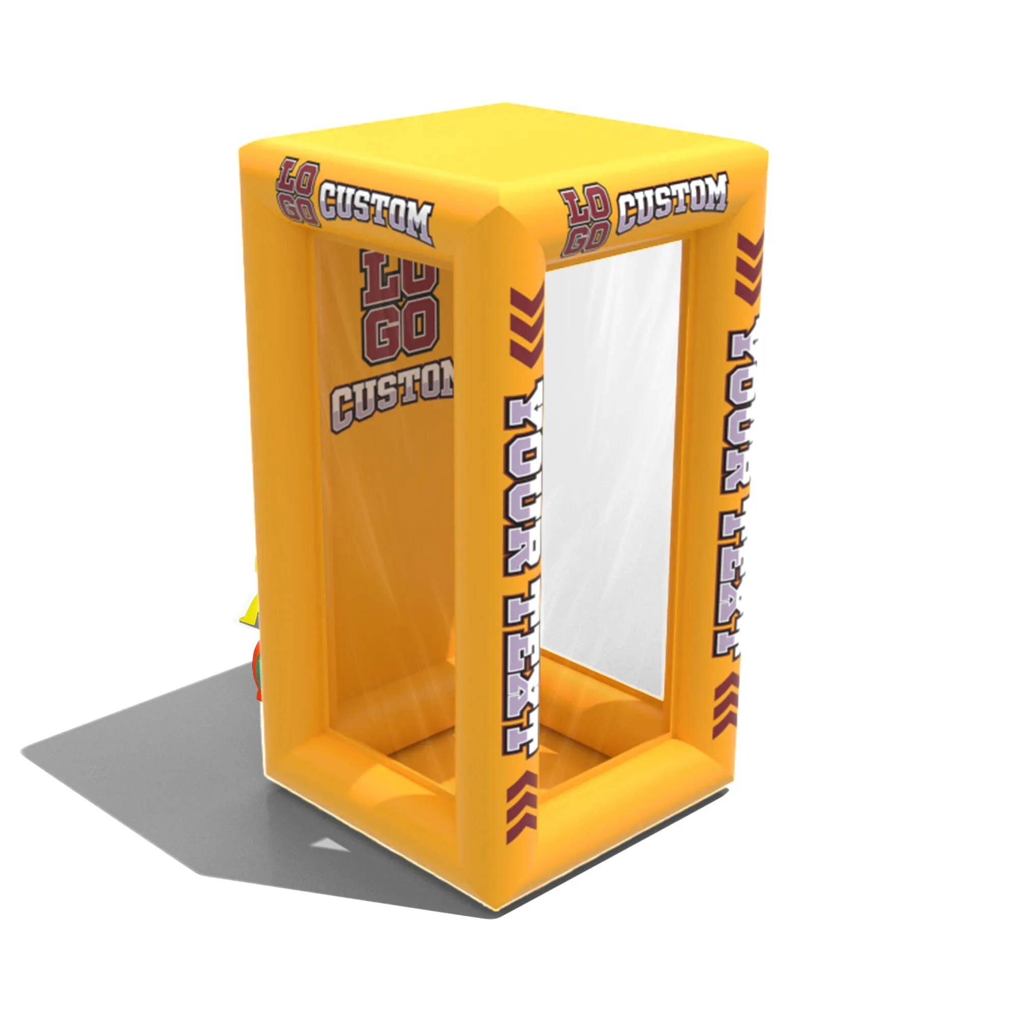 Custom Inflatable Cash Grab Machine