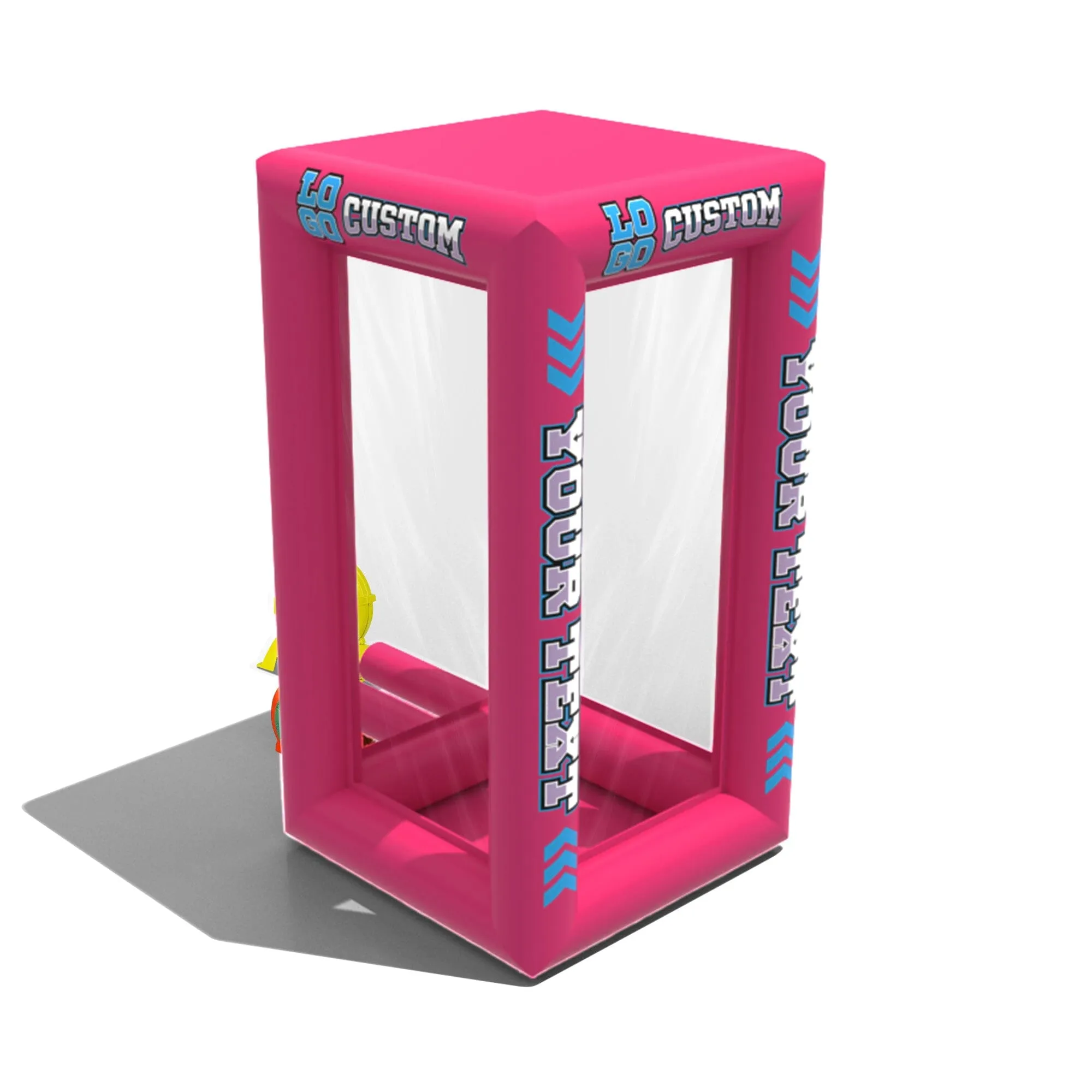 Custom Inflatable Cash Grab Machine