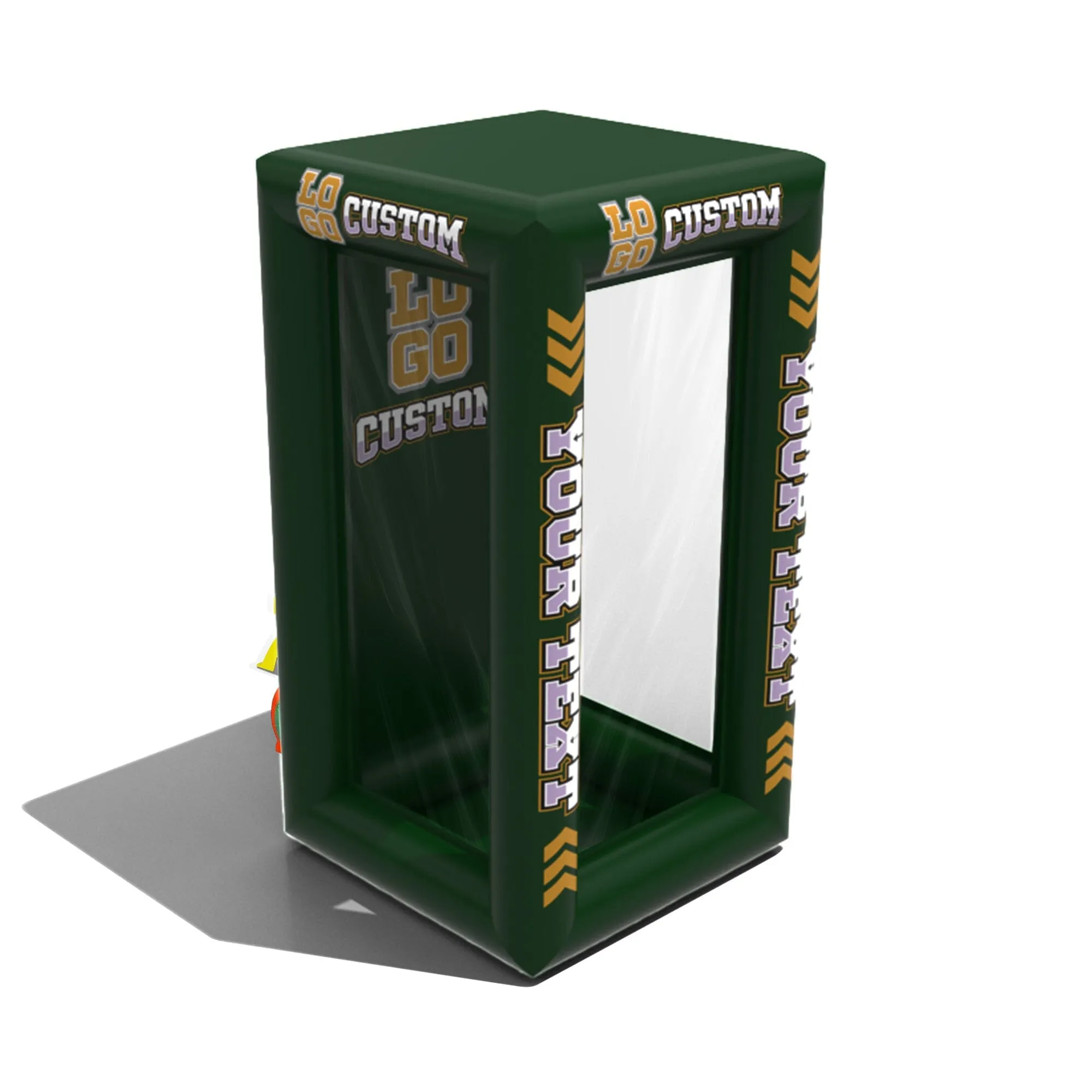 Custom Inflatable Cash Grab Machine