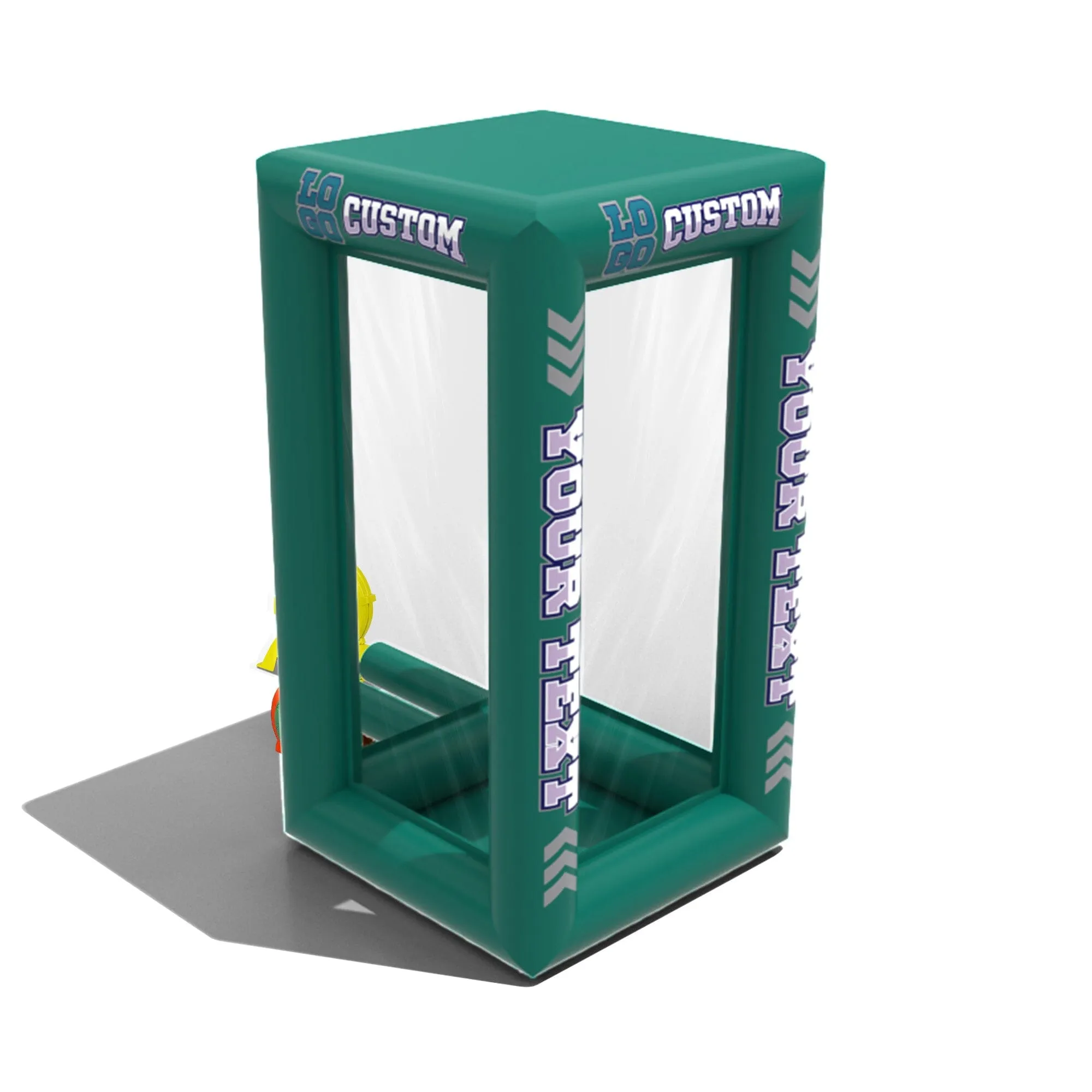 Custom Inflatable Cash Grab Machine