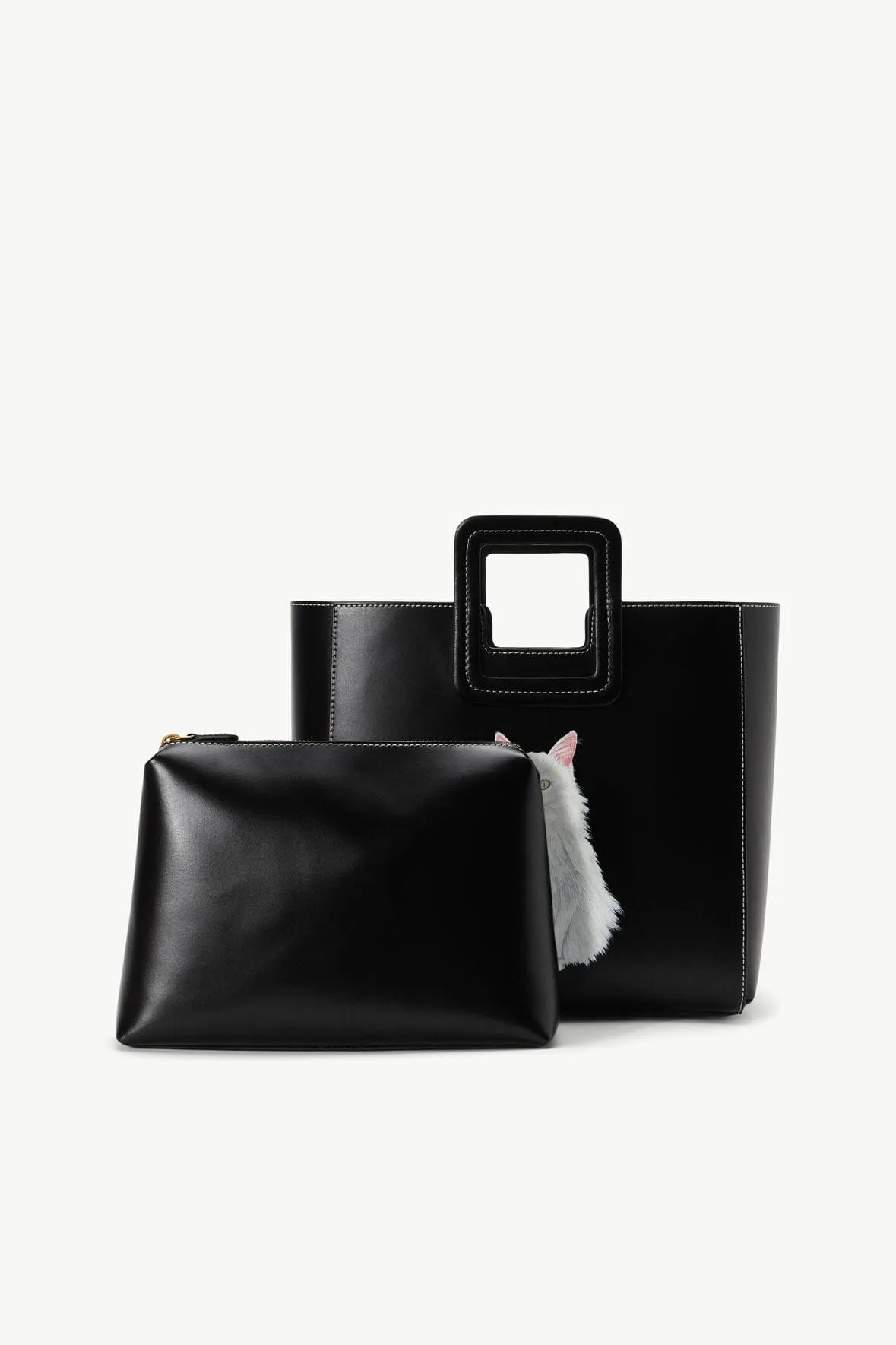 CUSTOM SHIRLEY LEATHER BAG | BLACK