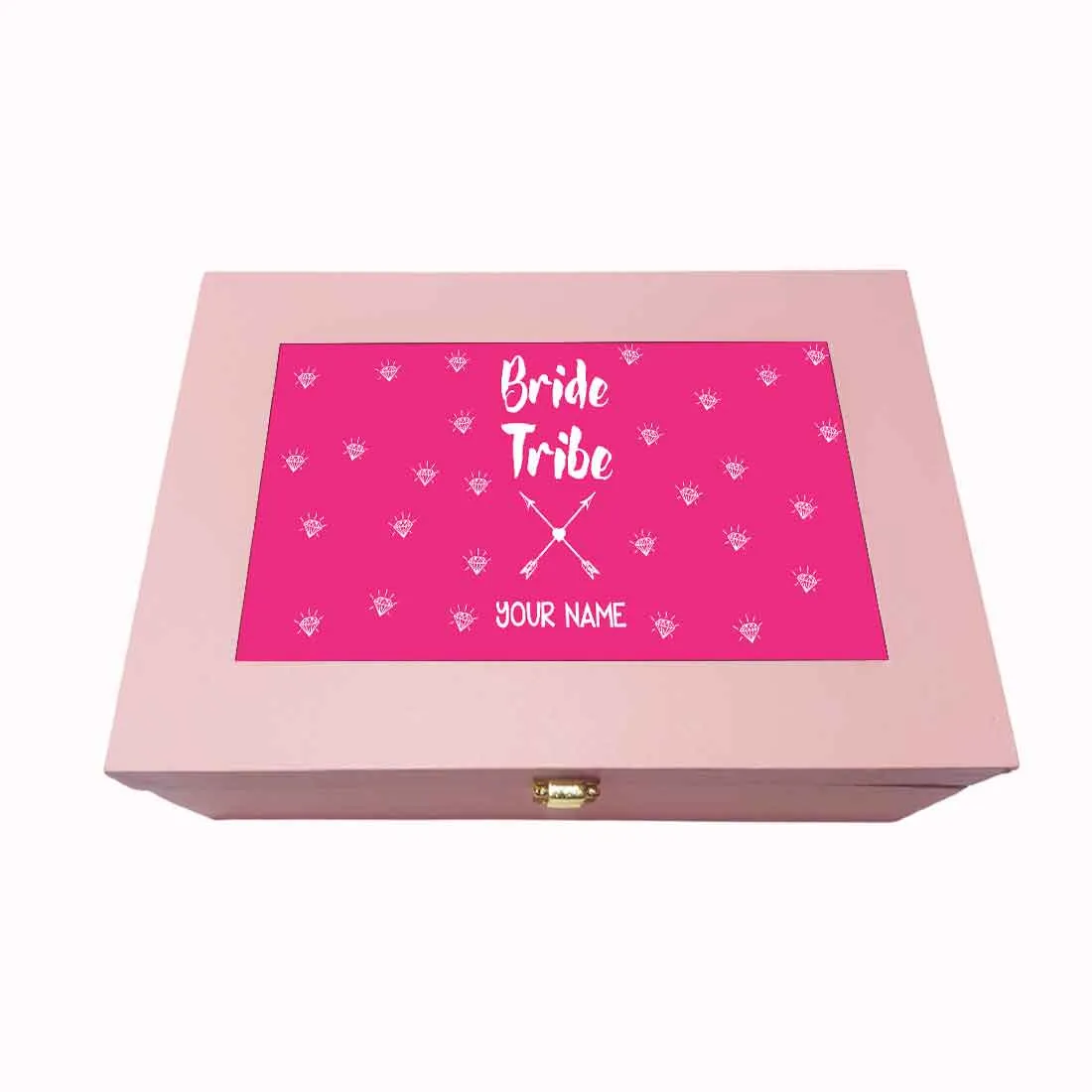 Customized Brides Maid Boxes for Women Wedding Add Name  - Bride Tribe