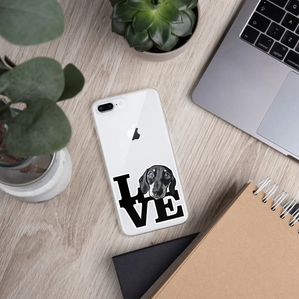 Dachshund Love iPhone Case