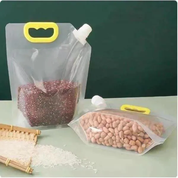 DISPOSABLE PLASTIC LIQUOR STORAGE BAG/BOTTLE/JAR