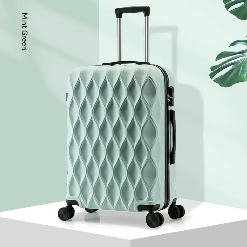 Durable Carbon Fiber Small Trolley Suitcase with Universal Wheels