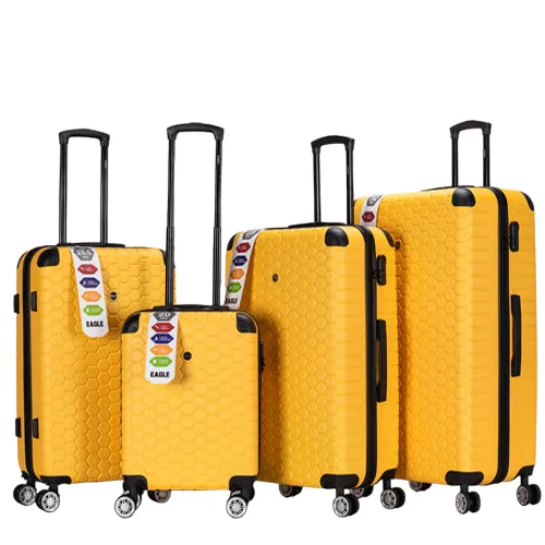 Eagle London Hexagon ABS Trolley Case - XL 32 Inch