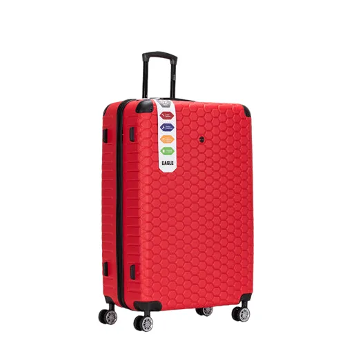 Eagle London Hexagon ABS Trolley Case - XL 32 Inch