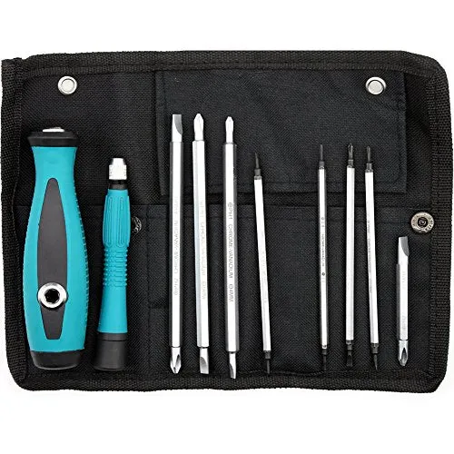 E.Durable Philips Screwdriver Set - Magnetic Long Bits Driver PH0 PH00 PH000 PH1 PH2 - Slotted 1.2 1.5 2.0 3.0 4.0 5.0 6.0, Pentalobe iPhone Screwdriver, Household Appliances Home Tool Kit (Screwdriver Set 1)