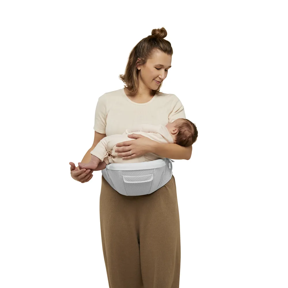 Ergobaby Alta Hip Seat Baby Carrier - Pearl Grey