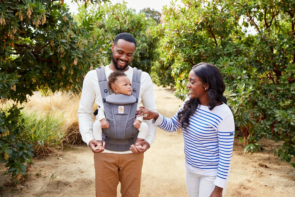 Ergobaby Omni Breeze Baby Carrier - Graphite Grey