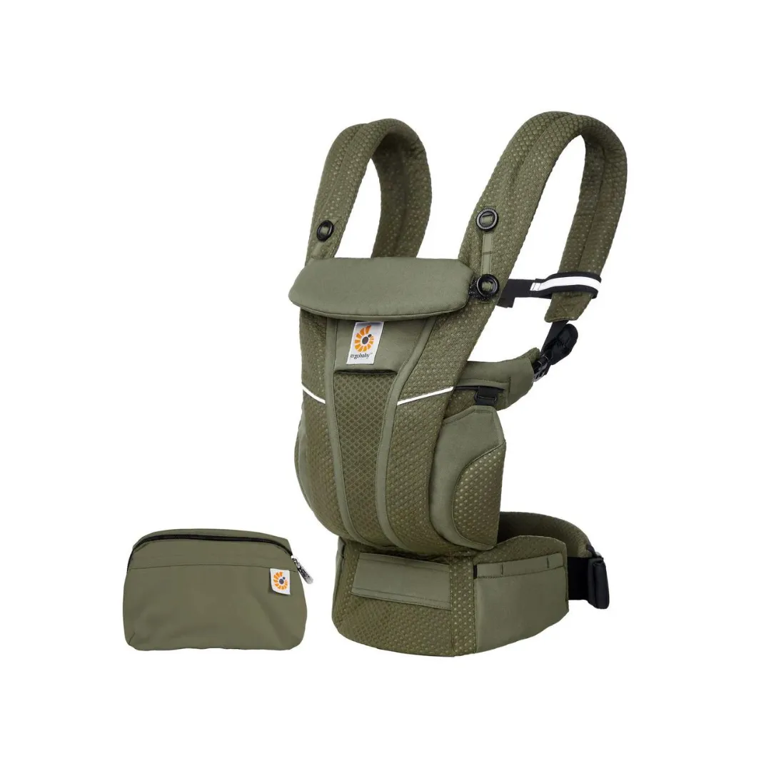 Ergobaby Omni Breeze Carrier - Olive Green (0-20kg)