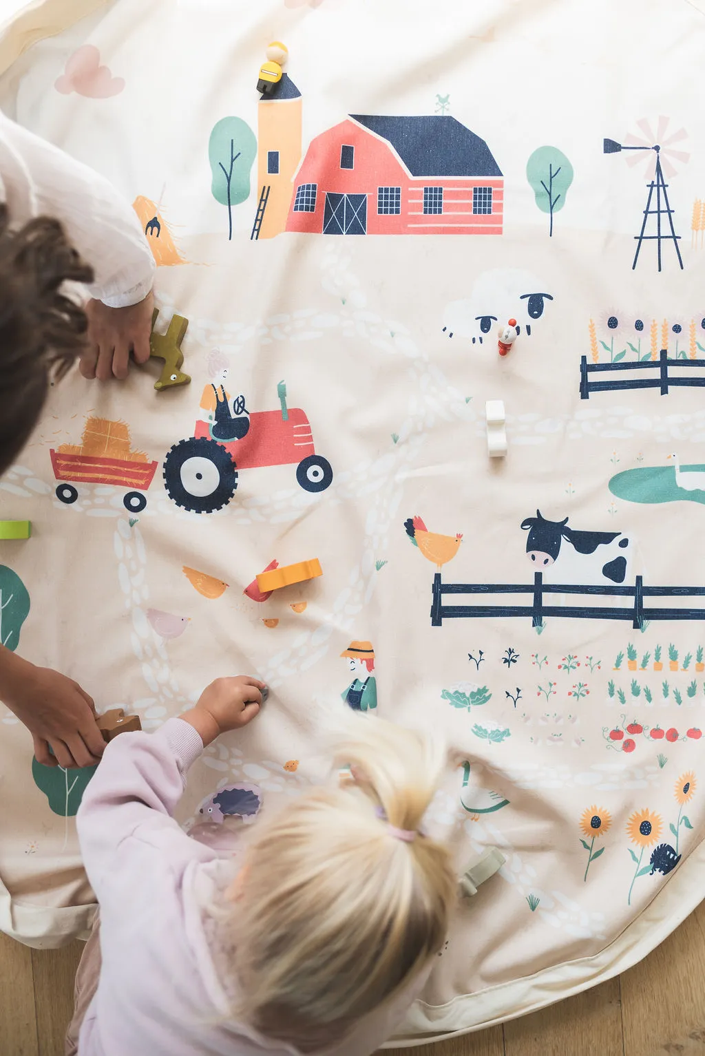 Farm Toy Storage Bag