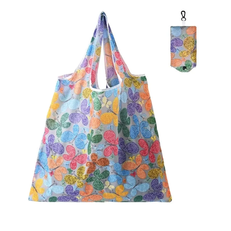 Fashion Geometry Polyester Household Shopping Bag