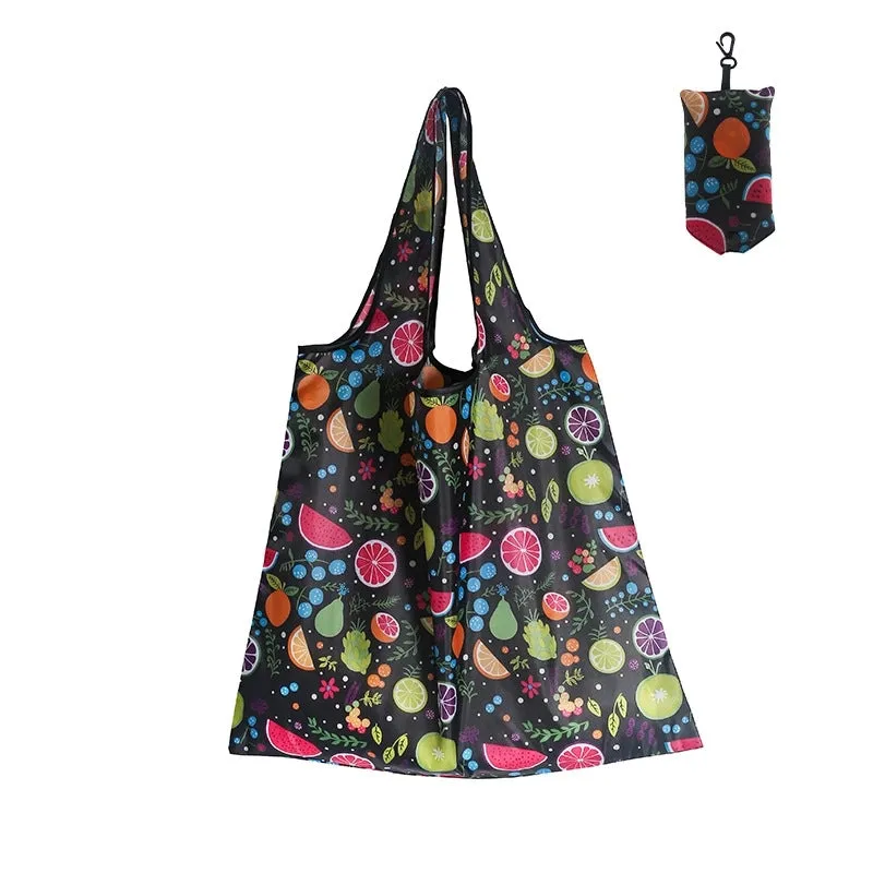 Fashion Geometry Polyester Household Shopping Bag