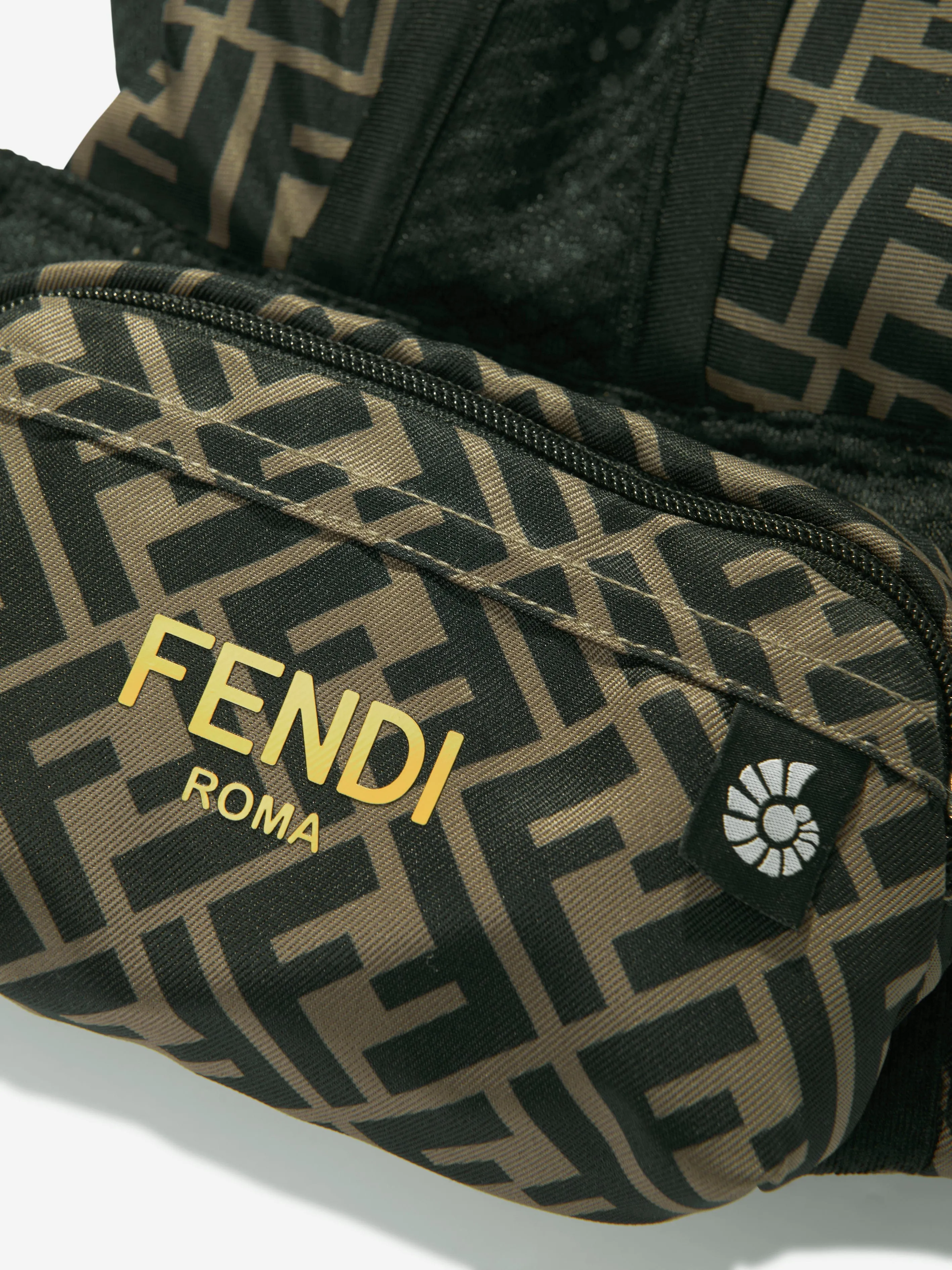 Fendi Baby FF Logo Carrier