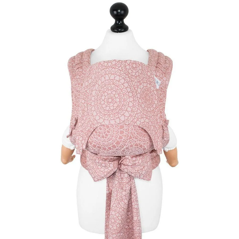 Fidella Fly Tai - MeiTai babycarrier Limited Edition Mosaic Soft Coral (Baby Size - From Birth)