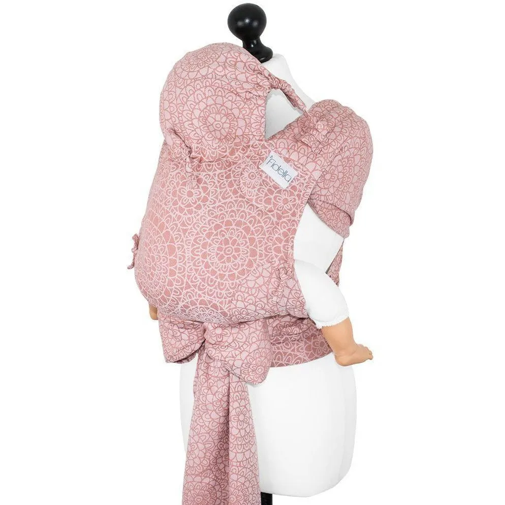 Fidella Fly Tai - MeiTai babycarrier Limited Edition Mosaic Soft Coral (Baby Size - From Birth)