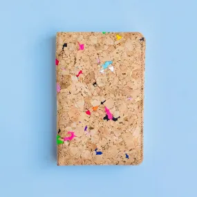 Fifi Cork Zip Passport Holder in Vivid