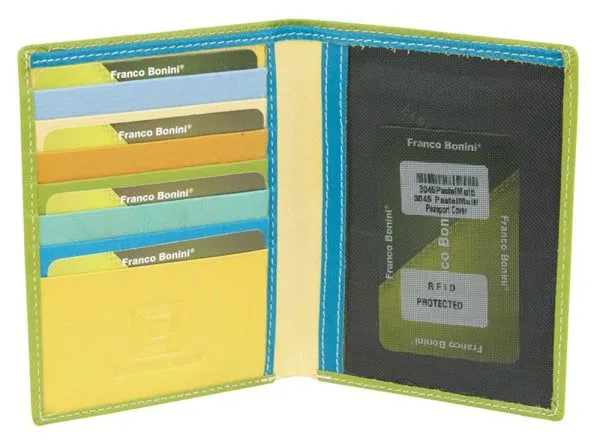 Franco Bonini 3045 PastelMulti – Passport Wallet