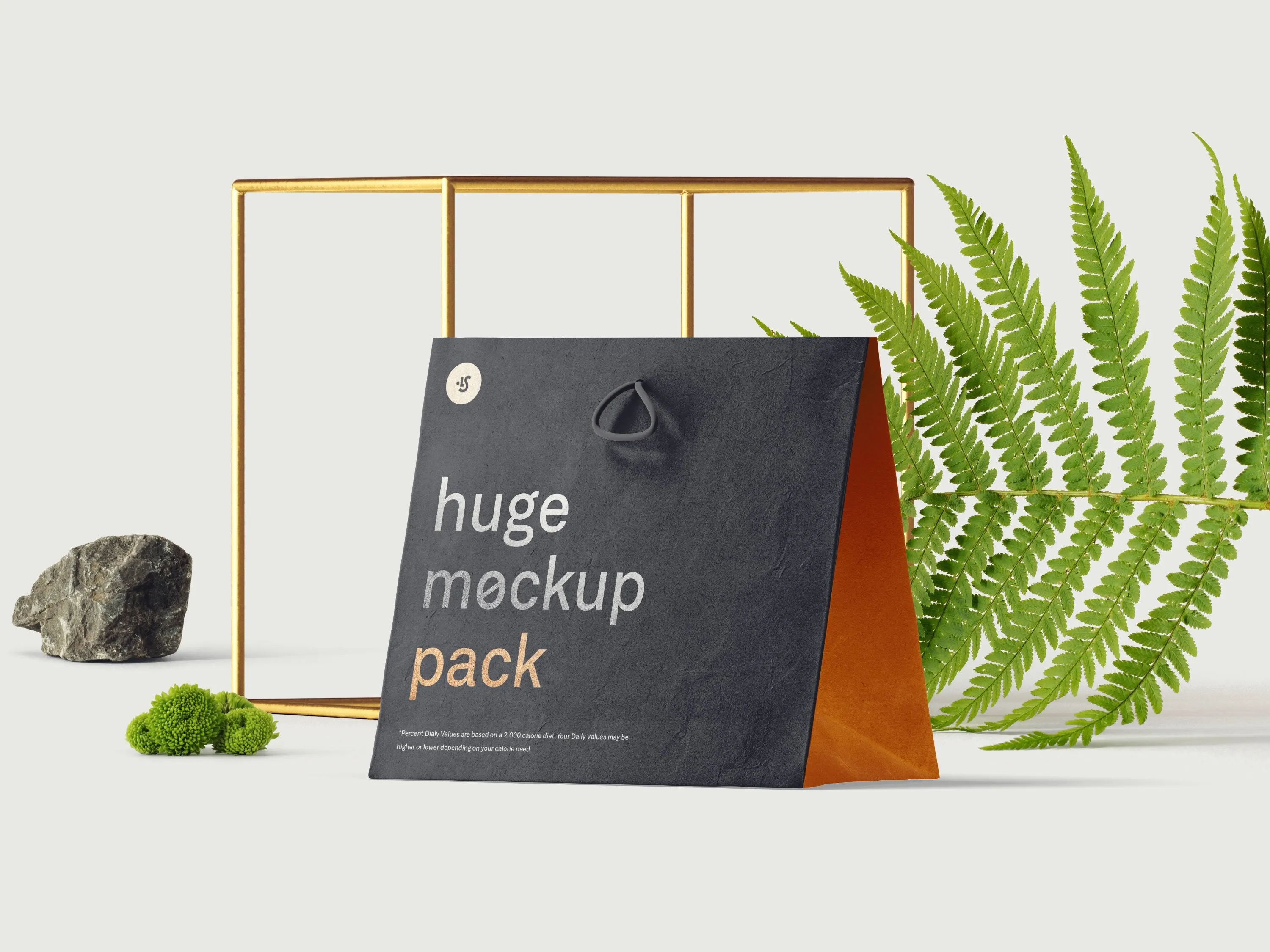 Free Paper Shopping Bag PSD MockUp