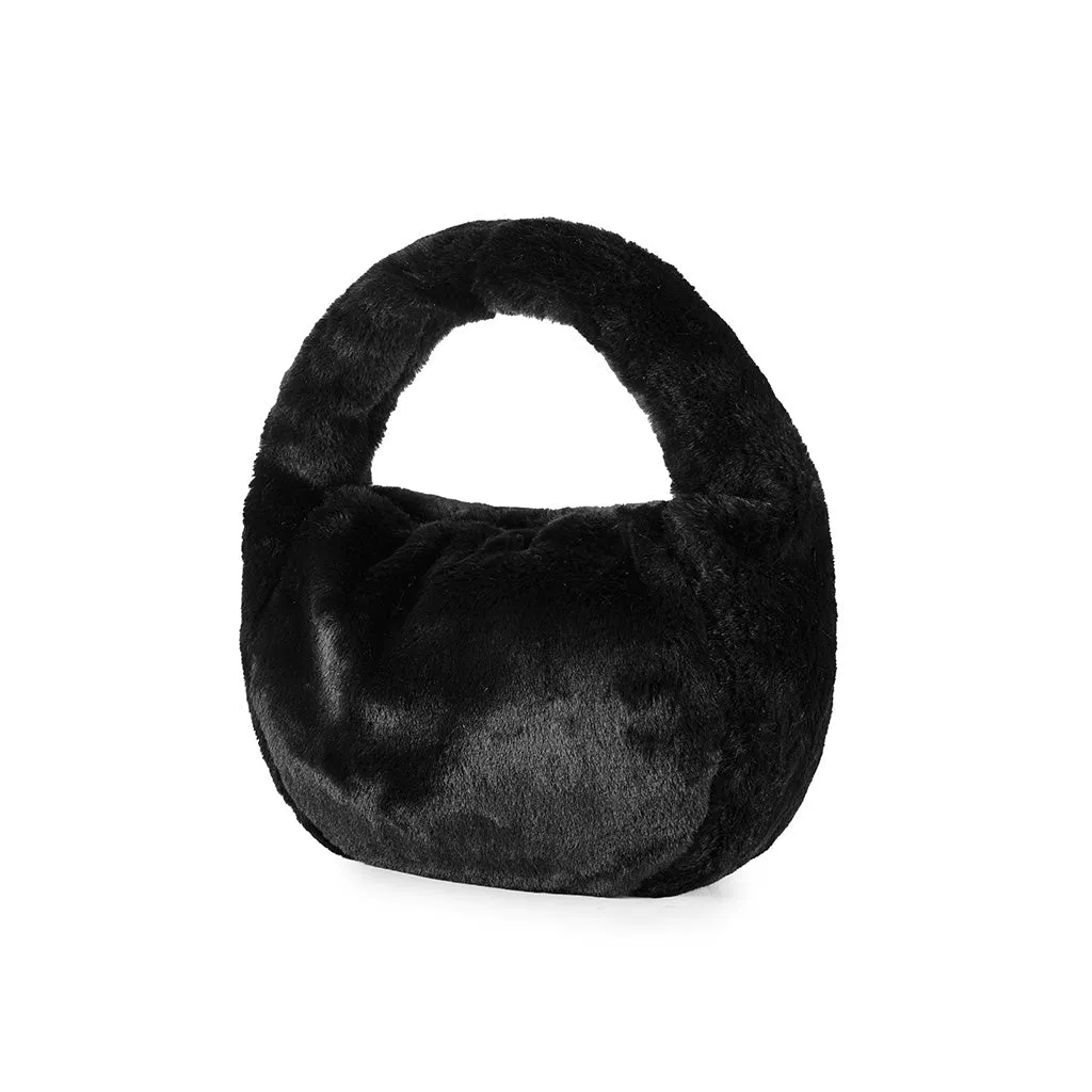 Garmish Eco-Fur Zipper Tote by ViaMailBag