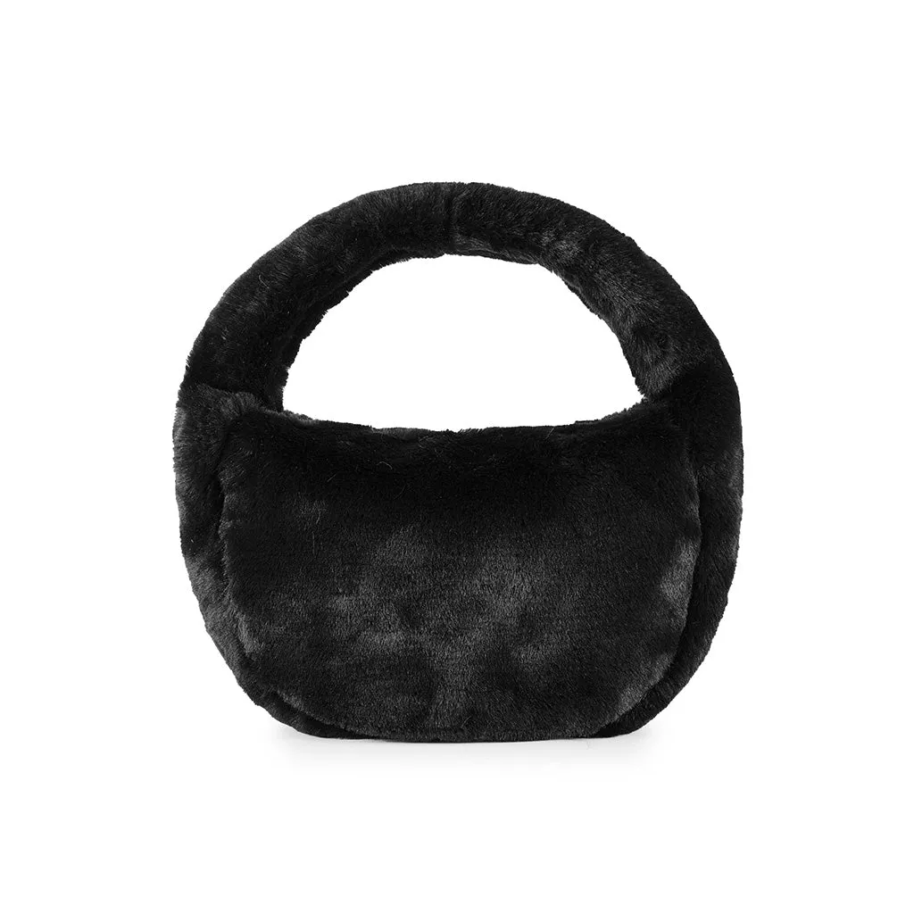 Garmish Eco-Fur Zipper Tote by ViaMailBag