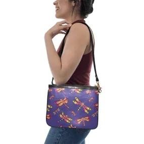 Gathering Purple Small Shoulder Bag