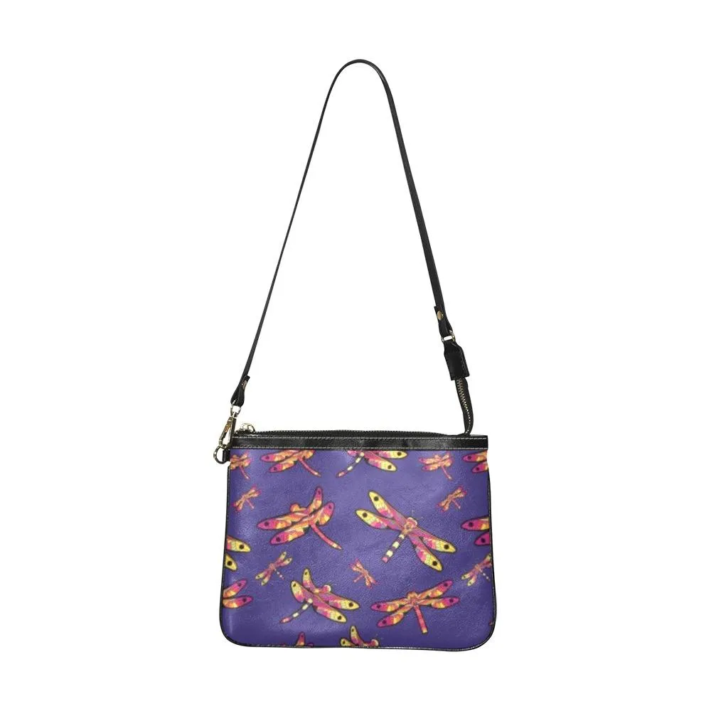 Gathering Purple Small Shoulder Bag