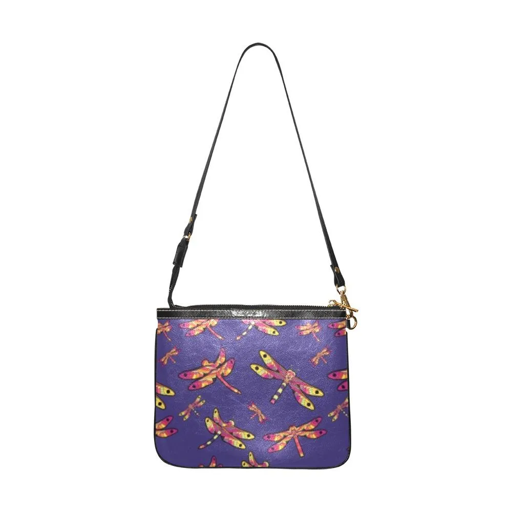 Gathering Purple Small Shoulder Bag