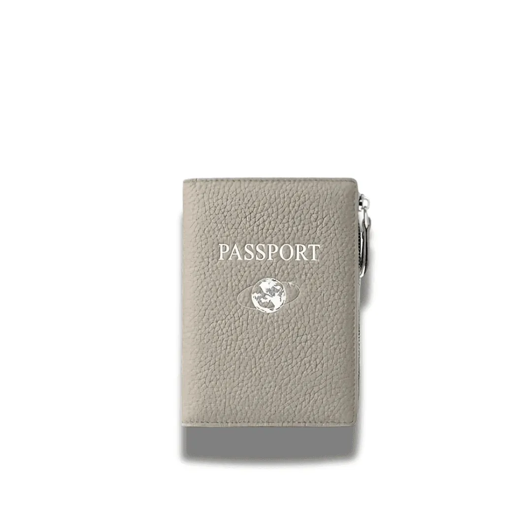 Genuine Leather Passport Holder Cover - PPC007