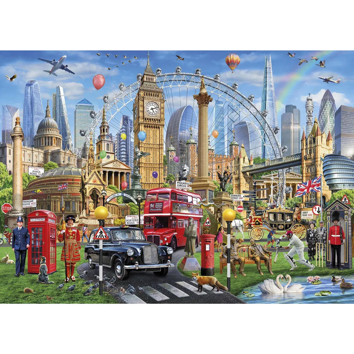 Gibsons London Calling 1000 Piece Jigsaw Puzzle