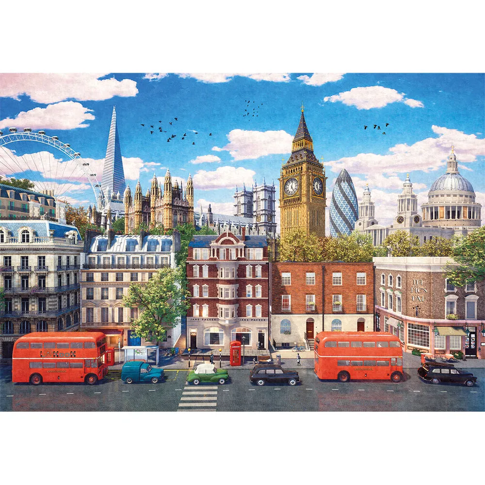 Gibsons Streets Of London 500 Piece Jigsaw Puzzle