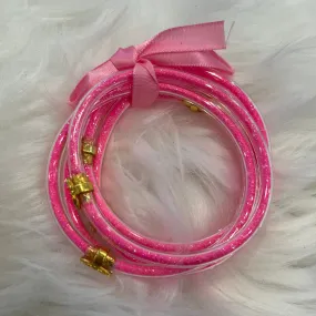 Girls Serenity Shimmer Tube Bangles