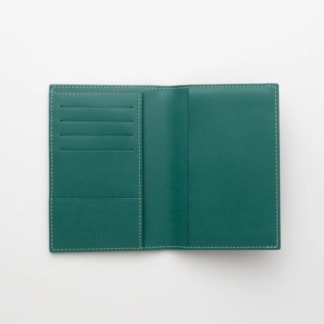 GOYARD Grenelle Passport Cover-Green