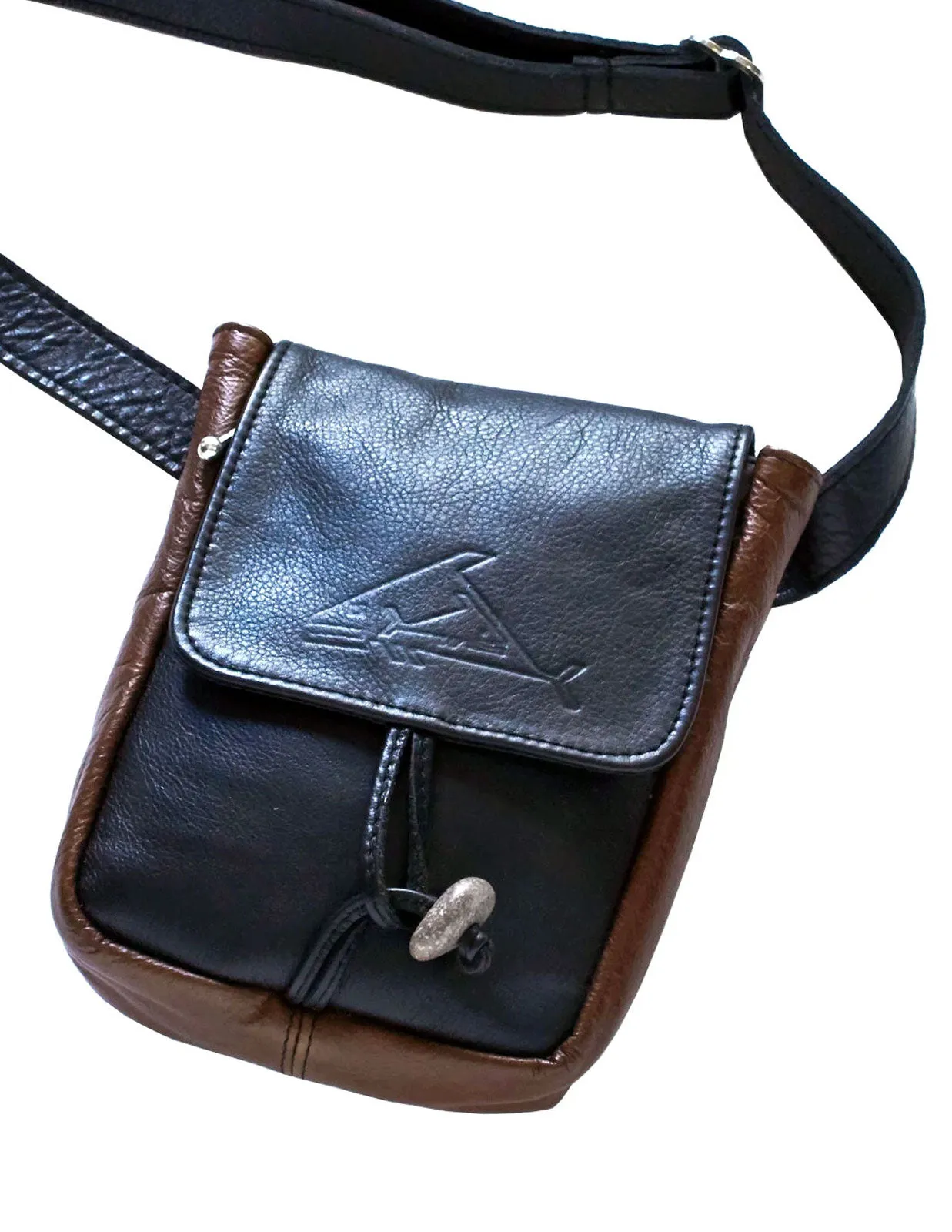 Hipster - Genuine Leather Convertible Waist Bag