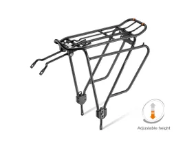 Ibera PakRak Touring Carrier Plus  Alloy Rear Carrier For V Brakes