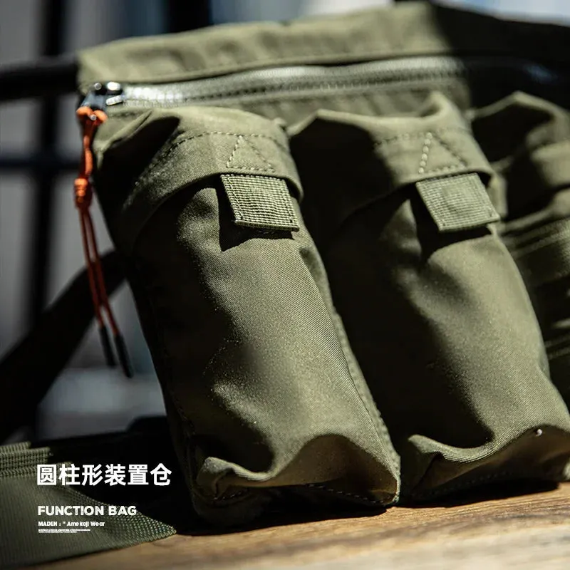 Japan Multi-Pocket Function Crossbody Bag - Mountain Style Waist Bag