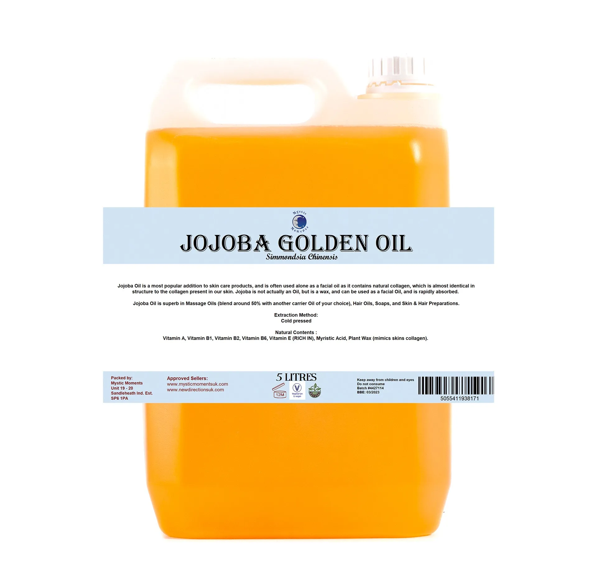 Jojoba Golden Carrier Oil