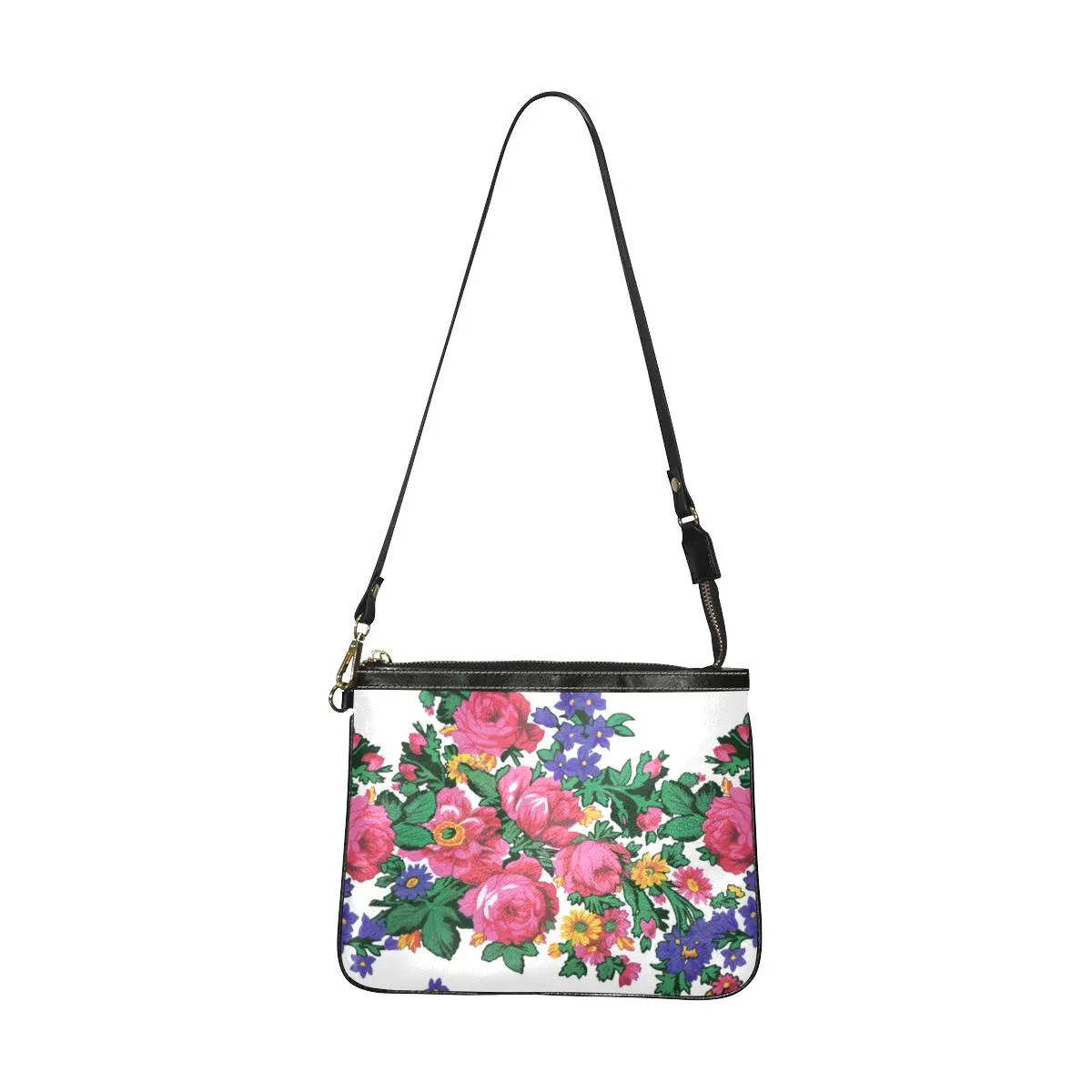 Kokum's Revenge White Small Shoulder Bag