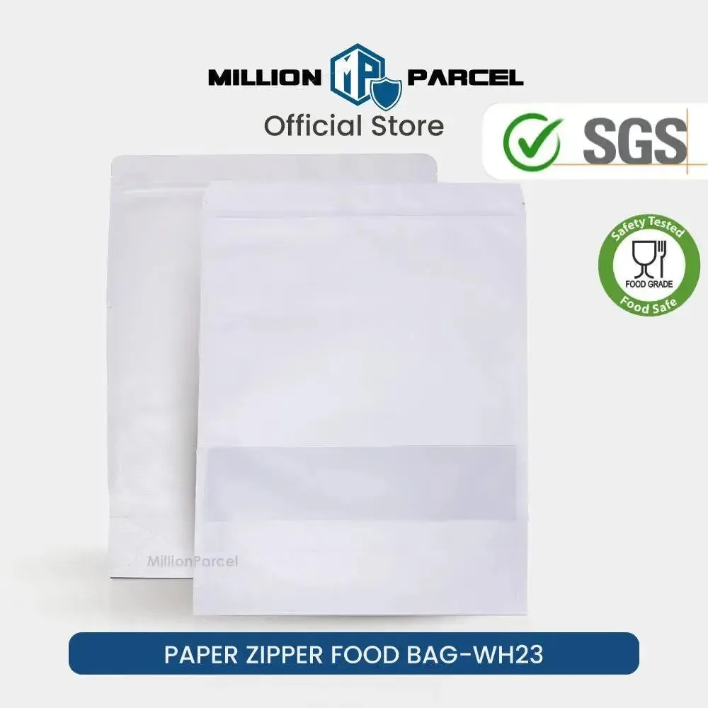 Kraft Zipper Food Bag