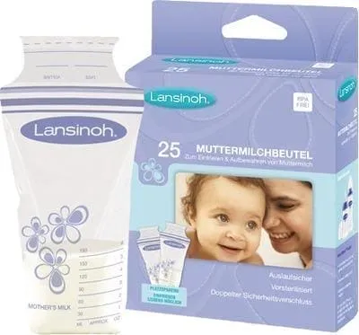 LANSINOH breast milk storage bags