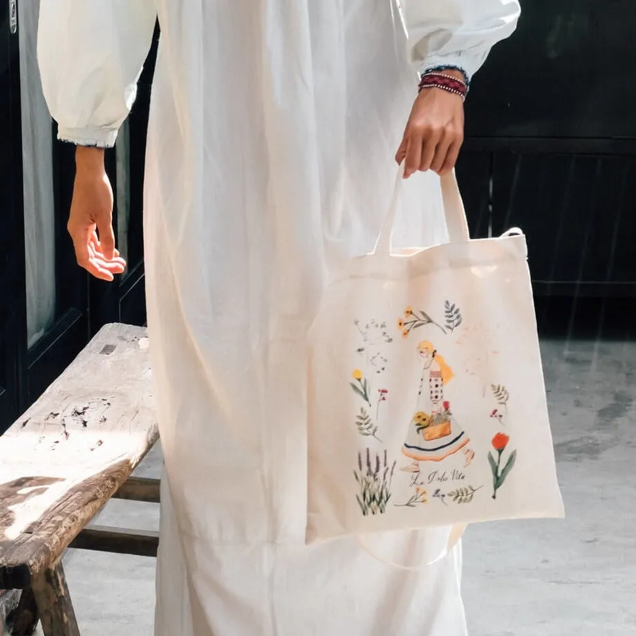 LDV Two-Ways Canvas Bag: Garden Collection