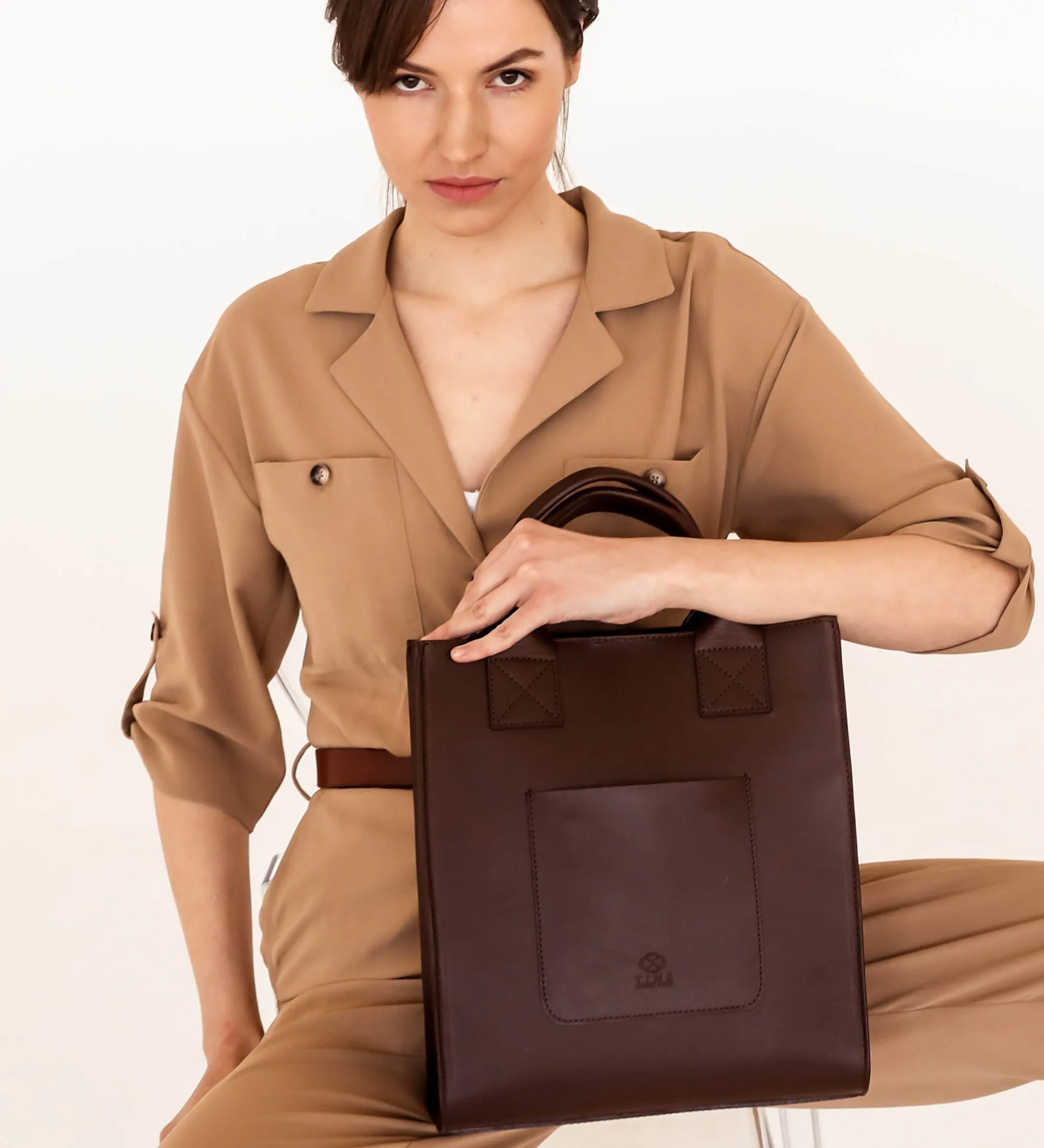 Leather Tote Bag for Women - The Republic